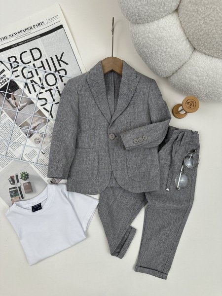 بدلة سبورت ولادي 3 قطع