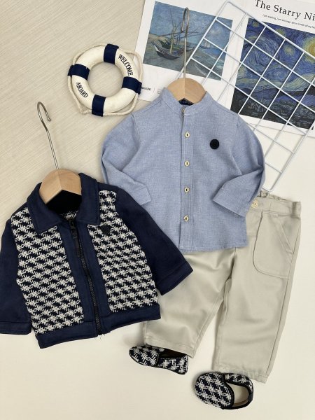 طقم ولادي 4 قطع 1503