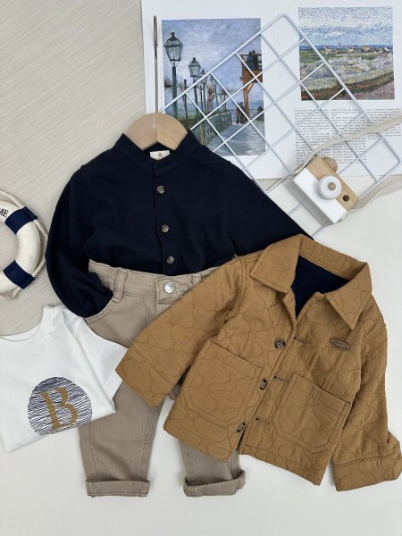 طقم ولادي 4 قطع 3659