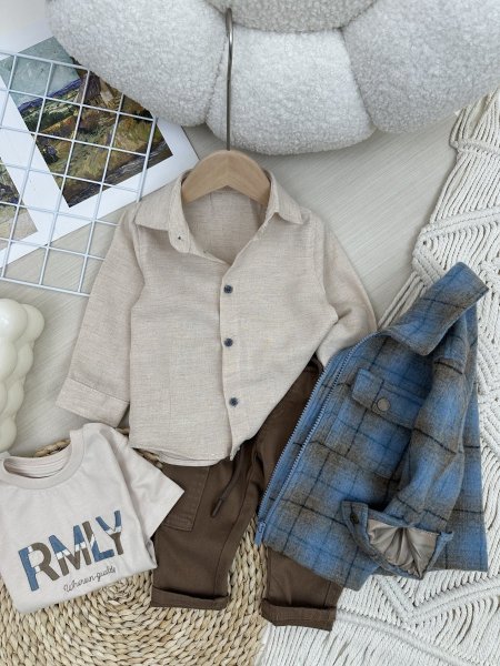 طقم ولادي 4 قطع 2624