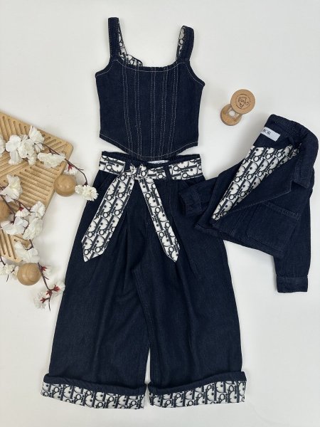 طقم بناتي DIOR 976