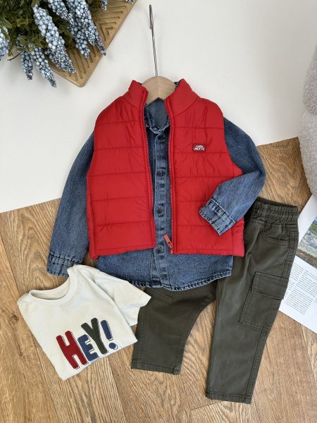 طقم ولادي 4 قطع 2635