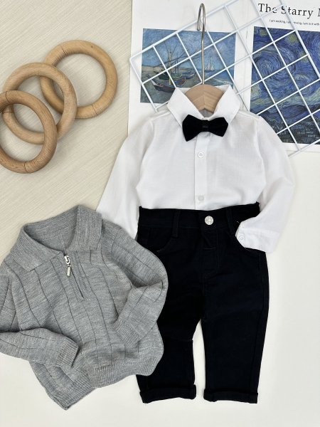 طقم ولادي 3 قطع 7454