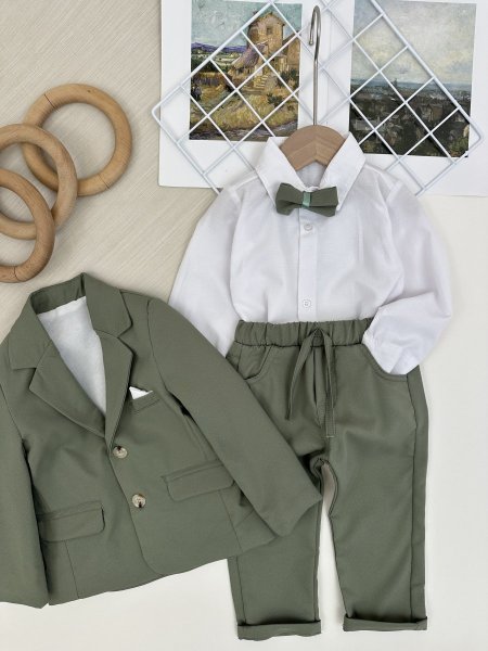 بدلة رسمية ولادي 3 قطع 3791