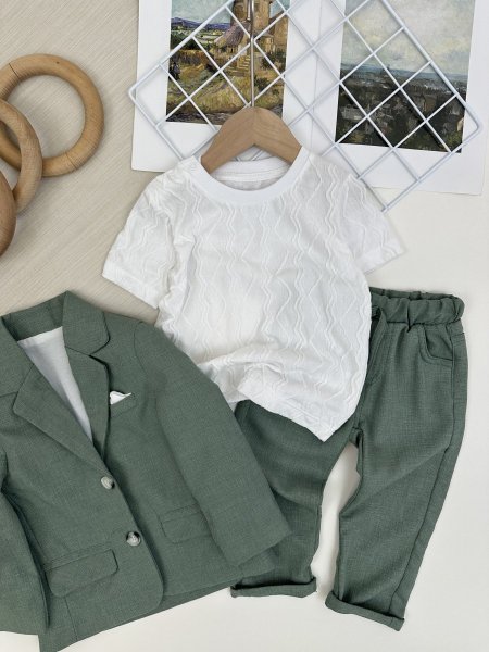 بدلة سبورت 3 قطع 3743