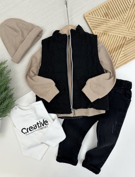 طقم ولادي 4 قطع 1526