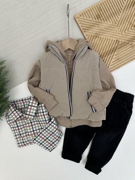 طقم ولادي 4 قطع 1521