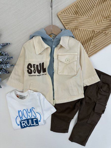 طقم ولادي 4 قطع 26017