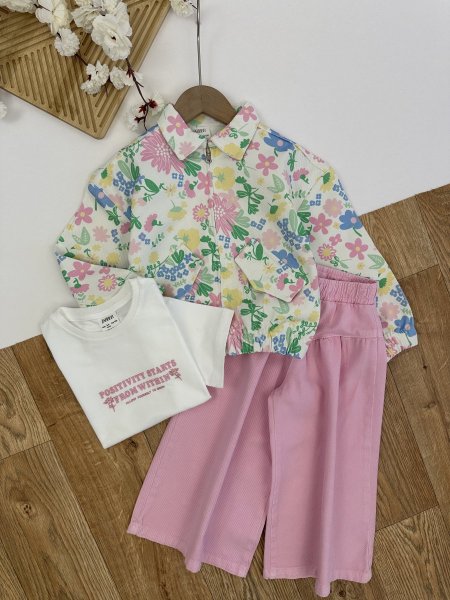 طقم بناتي 3  قطع