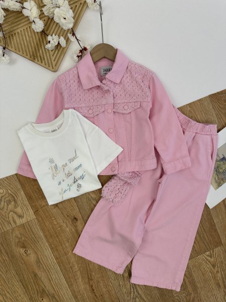 طقم بناتي 3 قطع