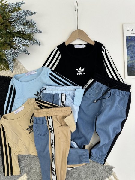 طقم بناتي adidas 605