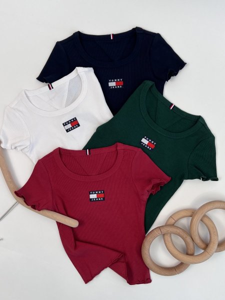 بلوز بناتي نص كم TOMMY ST22565