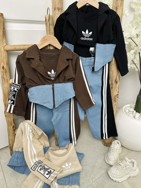 بدلة 3 قطع adidas