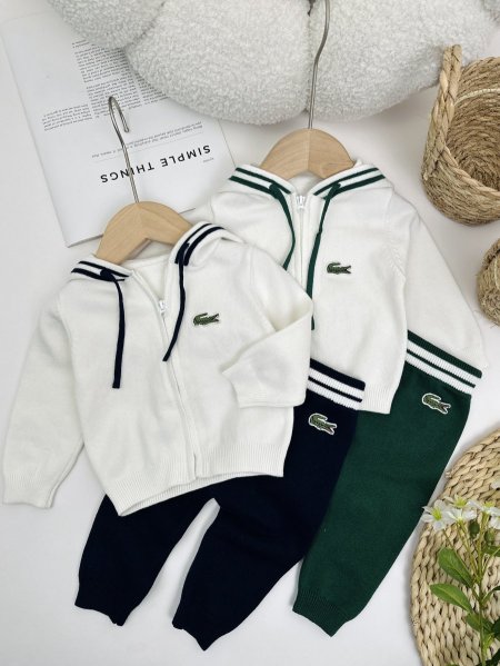 بدلة ولادي صوف LACOSTE