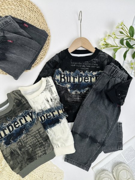 طقم خريفي Burberry