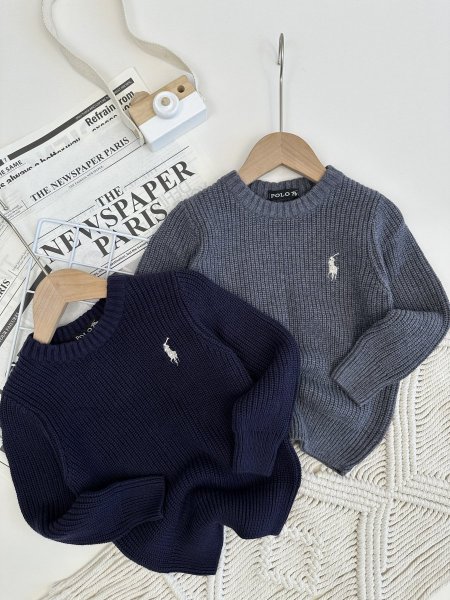 بلوزة ولادي صوف POLO