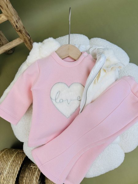 طقم بناتي فرو 5251