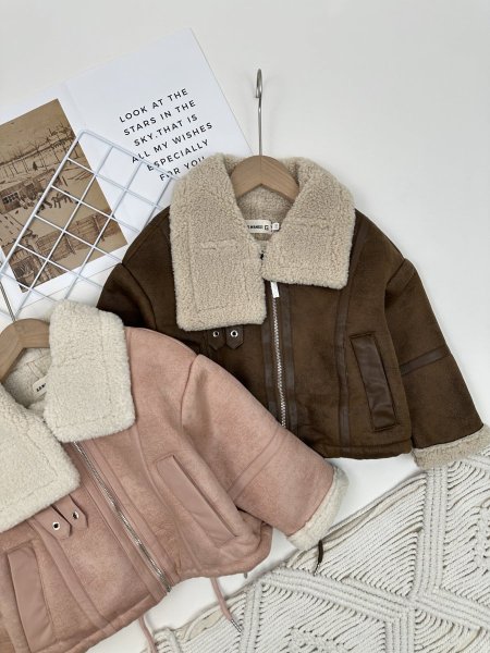 جاكيت بناتي اوفر سايز 4801