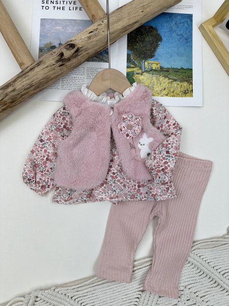 طقم بيبي بناتي 7841